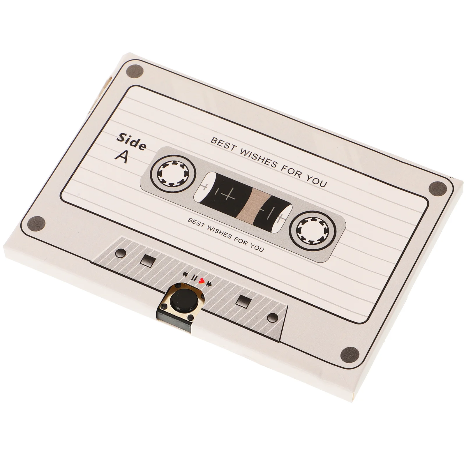 

1pcs Recordable Greeting Card Cassette Birthday Card For Anniversaries Printing Crafts