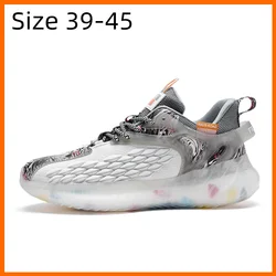 Xiaomi Casual Shoes Men Sneakers Comfortable Sports Elastic Running Vulcanized Shoes Fashion Non-slip Male Shoes Size 39-45