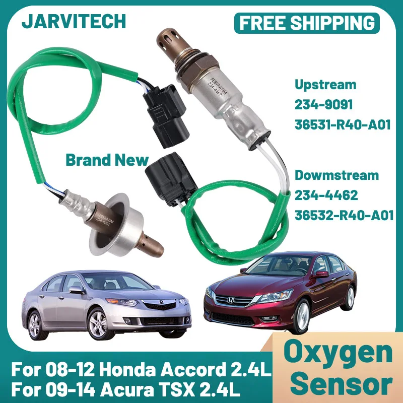 Lambda Probe O2 Oxygen Sensor 234-9091 234-4462 For 08-12 Honda Accord 2.4L 09-14 Acura TSX 2.4L 36531-RNA-A01 36532-RNA-A01