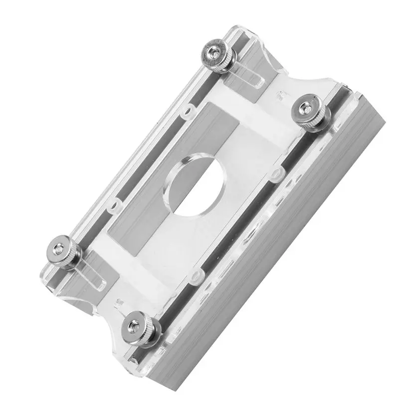 【効率的】diy木工家具用隠しコネクター2-in-1スロッティングブラケットファスナースロッティングガイドベースツールアダプター