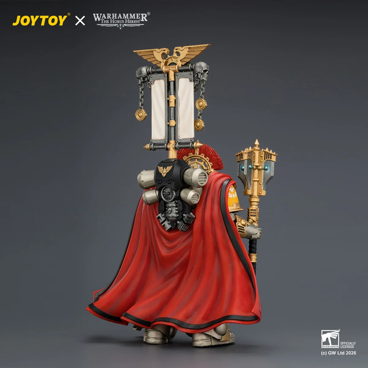 

【Pre Sale】JOYTOY 1/18 Action Figure Warhammer The Horus Heresy Iron Warriors Centurion with Heavy Power Maul and Combi-melta