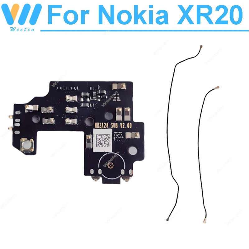 Signal Wifi Line Antenna Flex Ribbon For Nokia XR20 Mic Microphone Board Flex Cable Replacement Repair Parts