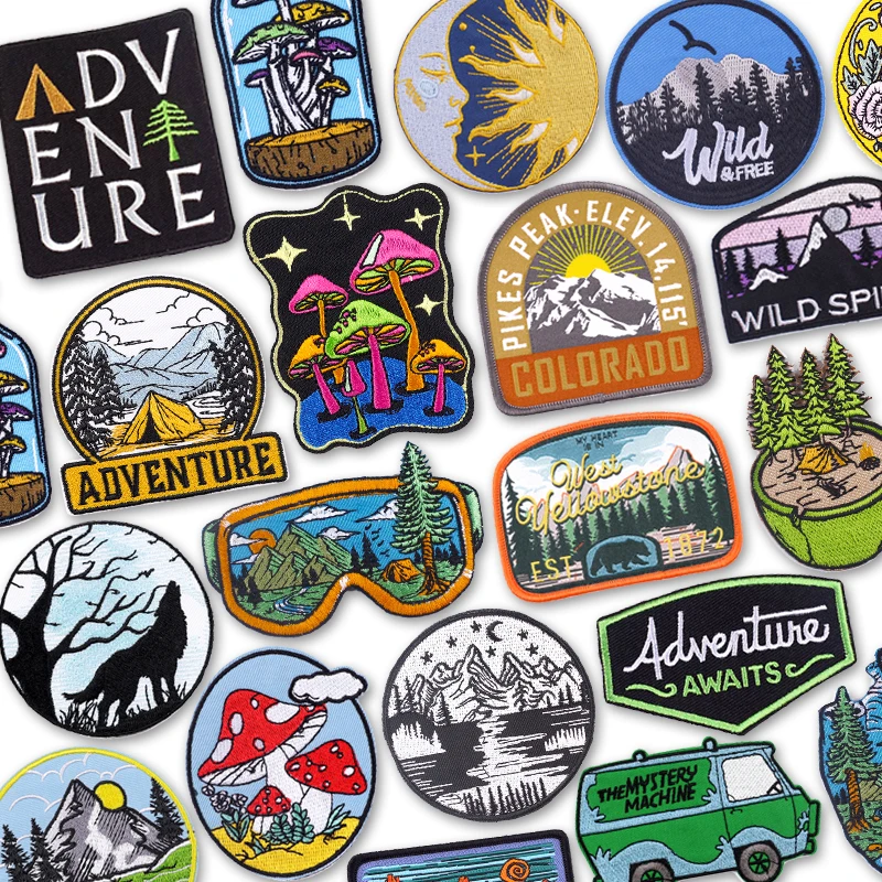 Outdoor Adventure Show - 5PCS Set Outdoor Adventure Embroidered Patch