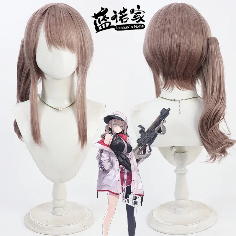 synthetic-hair-ar-57-cosplay-wigs-girls'-frontline-2-exilium-ar-57-long-wavy-mixed-brown-ponytail-wig-heat-resistant