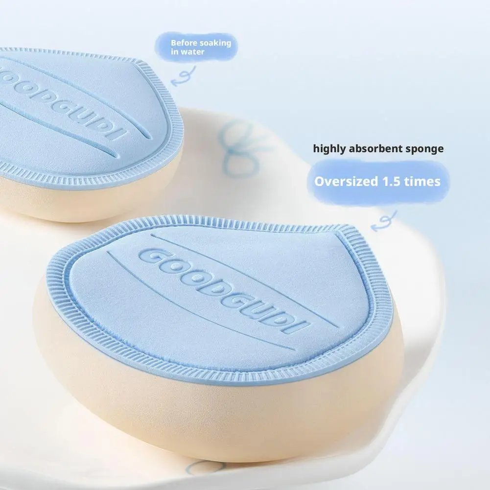 Marshmallow Soft Puff für Flüssig-Foundation Übergroßer Velours-Puderquaste Nass/Trocken Dual-Use für Makelloses Finish Make-up Schwammquaste – Detail 10