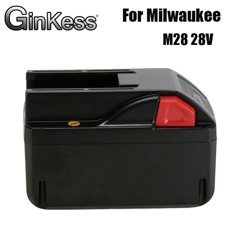 

Аккумуляторная батарея 28 в 8000 мАч для Milwaukee 4932399196 V28PD HD28PD-0 HD28JSB HD28SX 0729-20 V28SG M28B M28BX M28