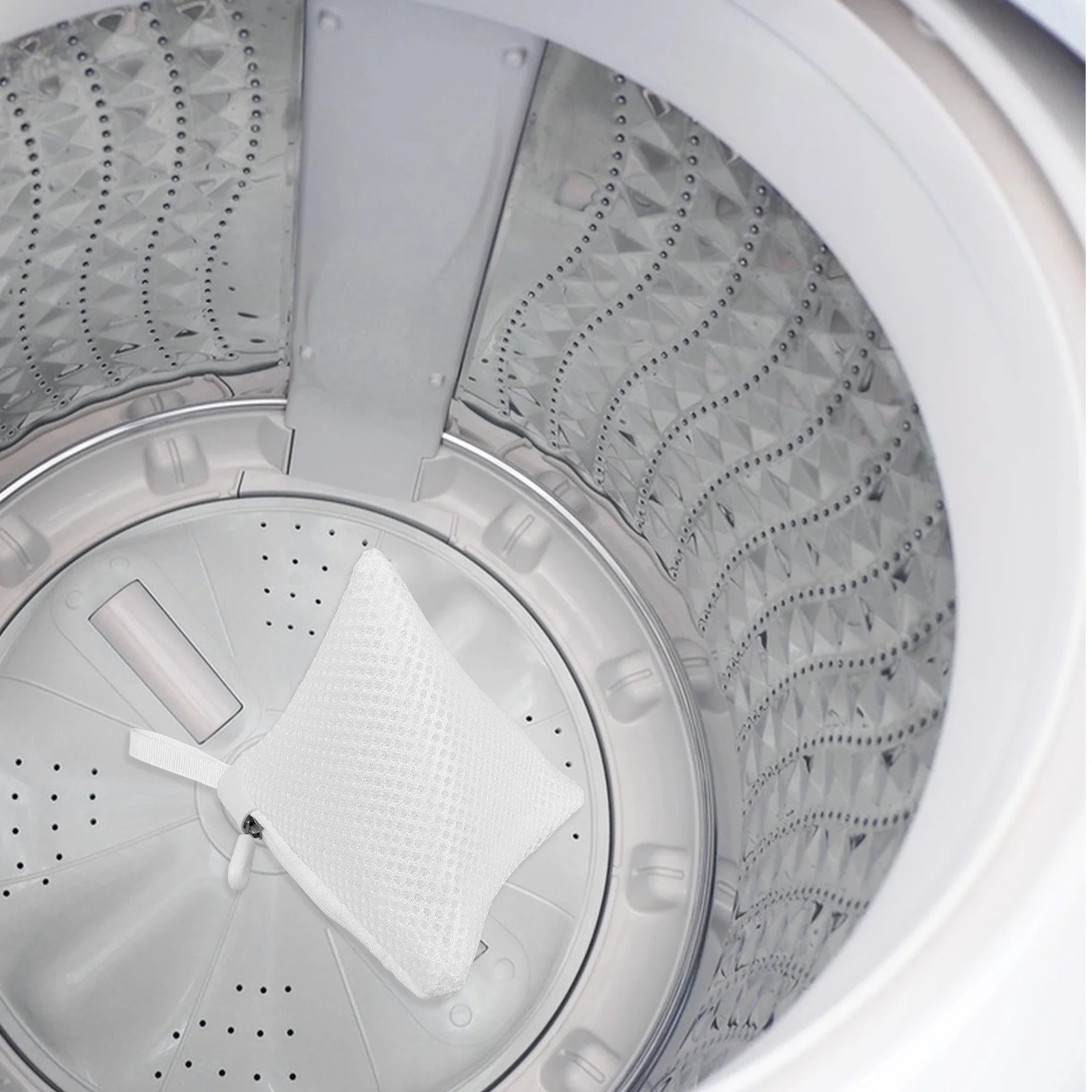 

3pcs Laundry For Delicates Mesh Wash Pouches Zippered Underwear Washing Bags Polyester Travel Organizing Bags Bras Hosiery Silk