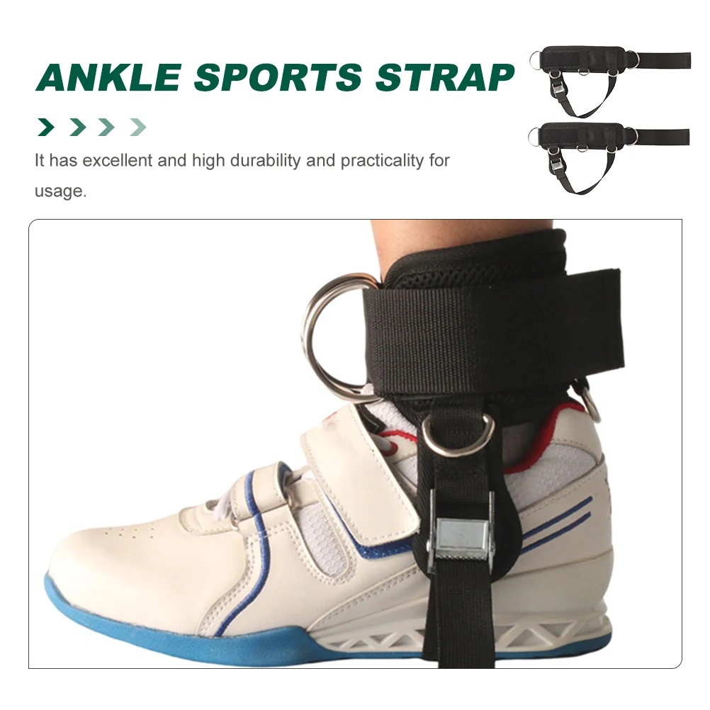 

2 Pcs Wrapping Tape Ankle Strap Fitness Straps Cable Kickback Polyester for Gym
