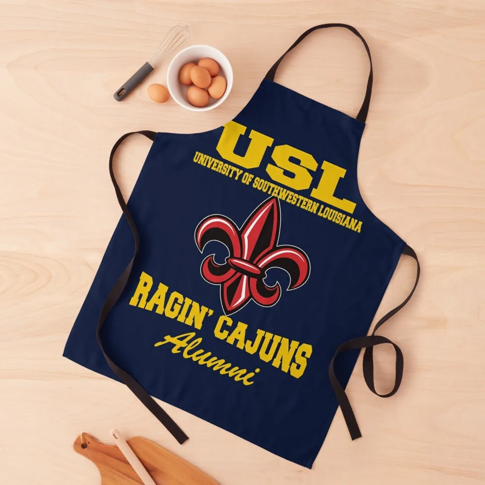 

Usl University of Southwestern Louisiana Ragin Cajuns Alumni t shirt bundle, shirt extender, t shirt mockup, Husband gifts Apron