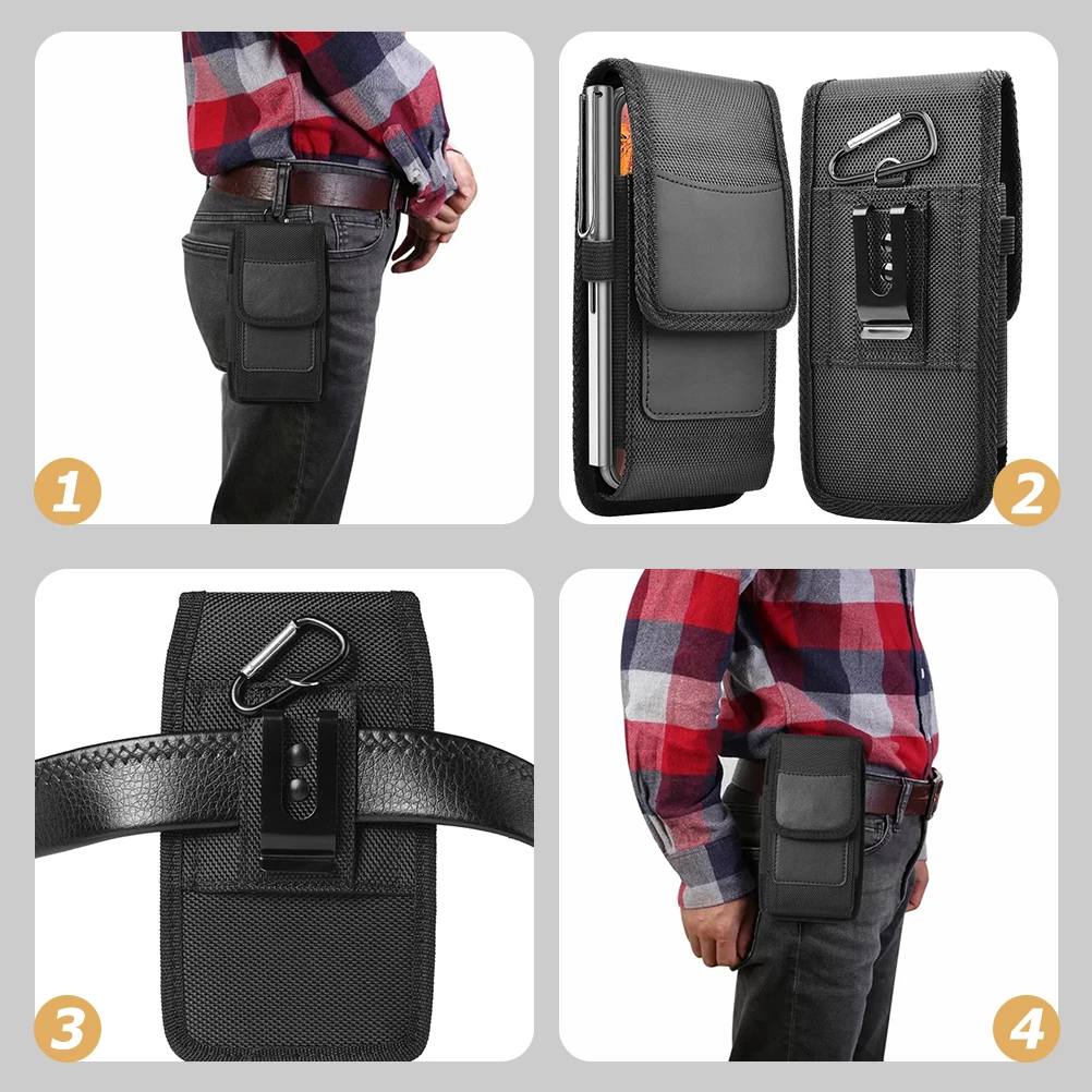 

Phone Pouch Oxford Cloth Lightweight Casual Waist Bag For Running Hiking Outdoor Fitness Activities Phone Waist Bag