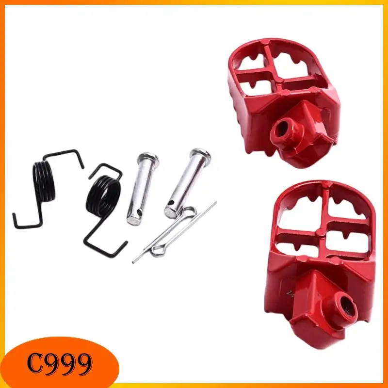 Footrest Pedal Foot Pegs Dirt Bike For Yamaha TTR125 TTR225 TTR90 TTR110 PW50 1Pair（2pcs）