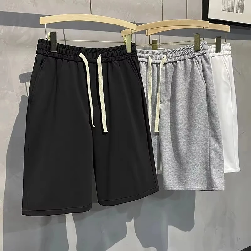 

Spring and summer new style, suitable for both men and women, casual sports shorts for men sports and fitness solid color casual