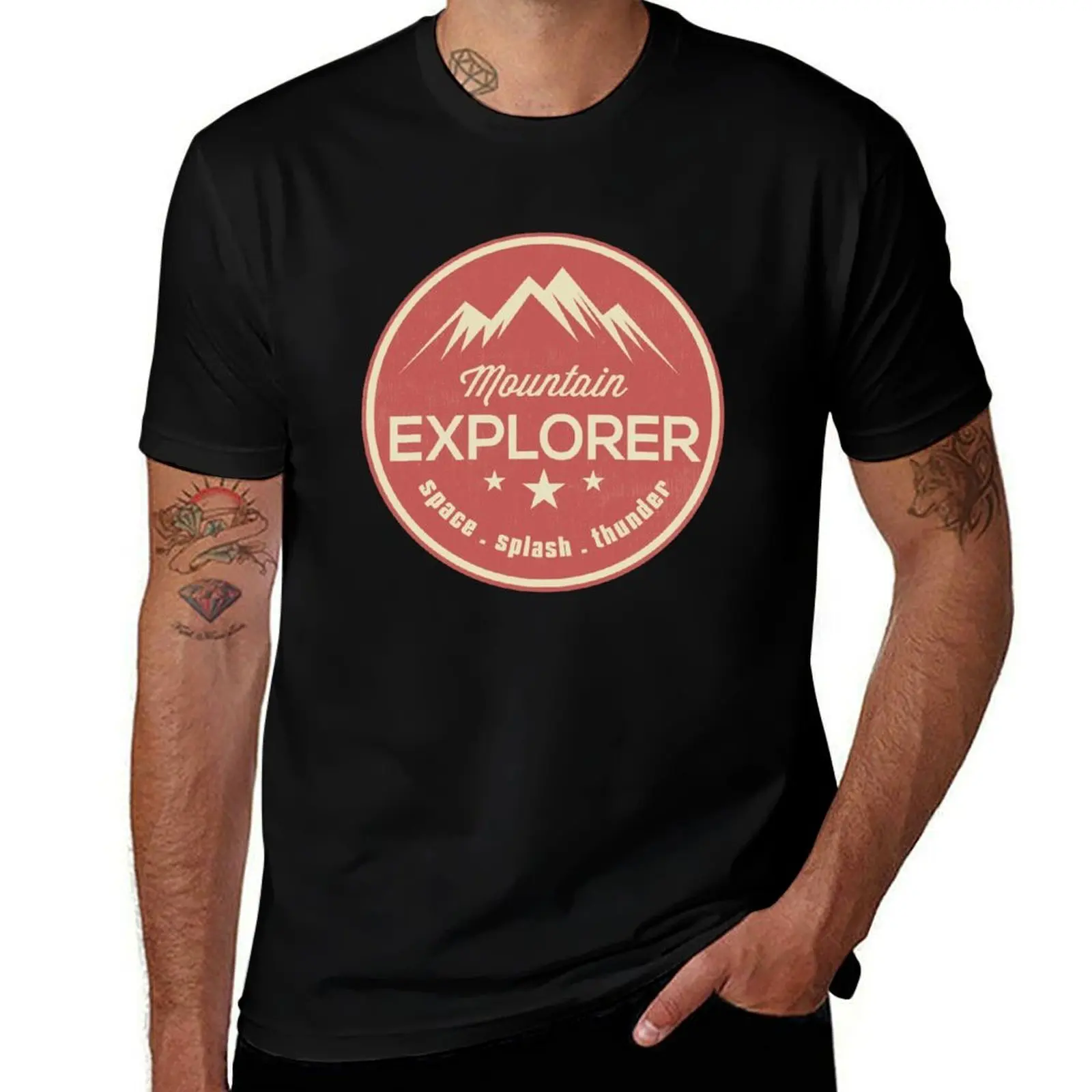 

Mountain Explorer T-Shirt t shirt man luxury cotton t shirts high quality T-Shirt