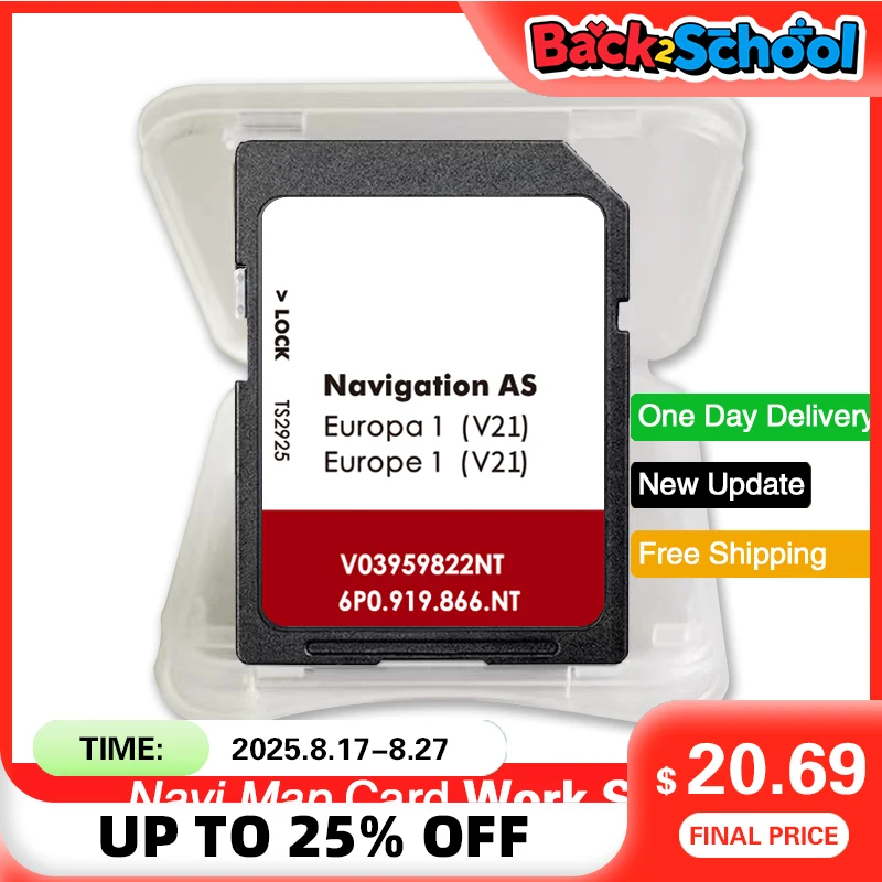 

Newest for Seat Alhambra Arona Ateca Ibiza Leon Toledo Car AS V21 SD Card Karter MIB2 Europa Europe Navi Navigation 2025