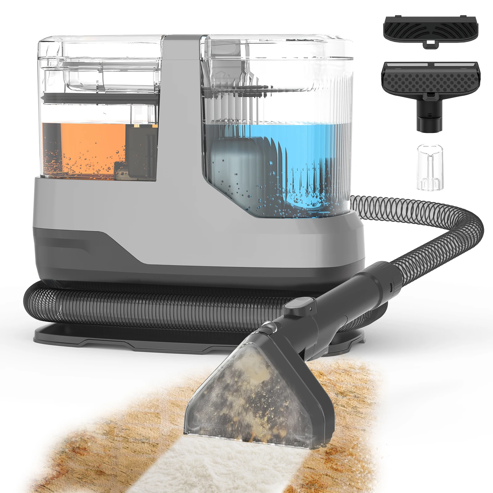 Portable Wet and Dry Vacuum Handheld Carpet Cleaner Sofa Fabric Upholstery Spot Stain Washer for Home Use Corded Vacuum Cleaner