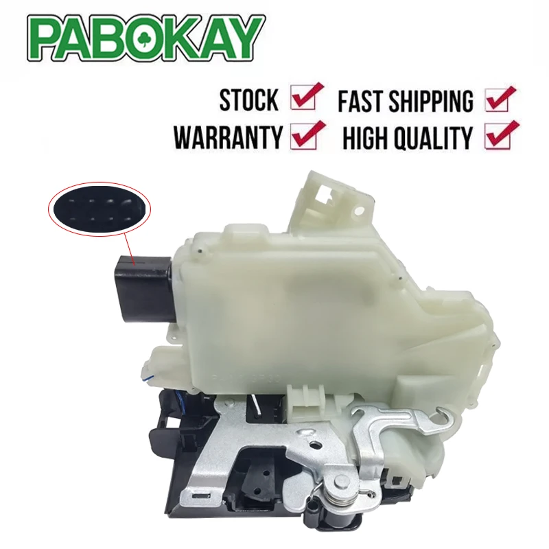 

1 Unit x 3B1837015AS For VW Golf Jetta Passat 1999-2006 Door Lock Actuator Front Left Driver Side