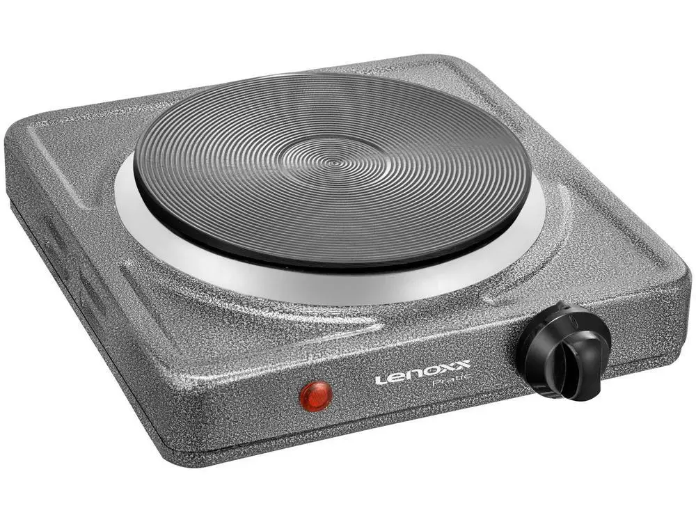 Electric Stove 1 Boca 1000W Lenoxx Pratic - 110V