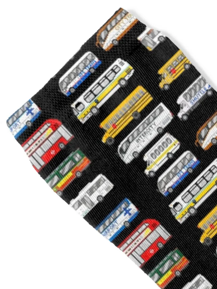 Buses - The Kids' Picture Show Socks gym funny sock cool winter Designer Man Socks Women's
