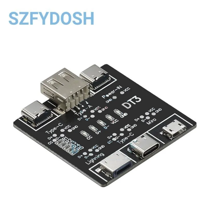 Tester de cable USB DT3 Micro a Tipo C para iOS y Android - imagen 4