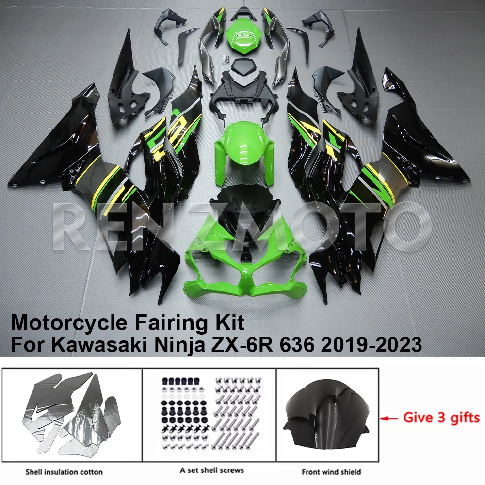 

For Kawasaki Ninja ZX-6R 636 19-23 Fairing K0619-103a Motorcycle Set Body Kit Decoration Plastic Guard Plate Accessories Shell