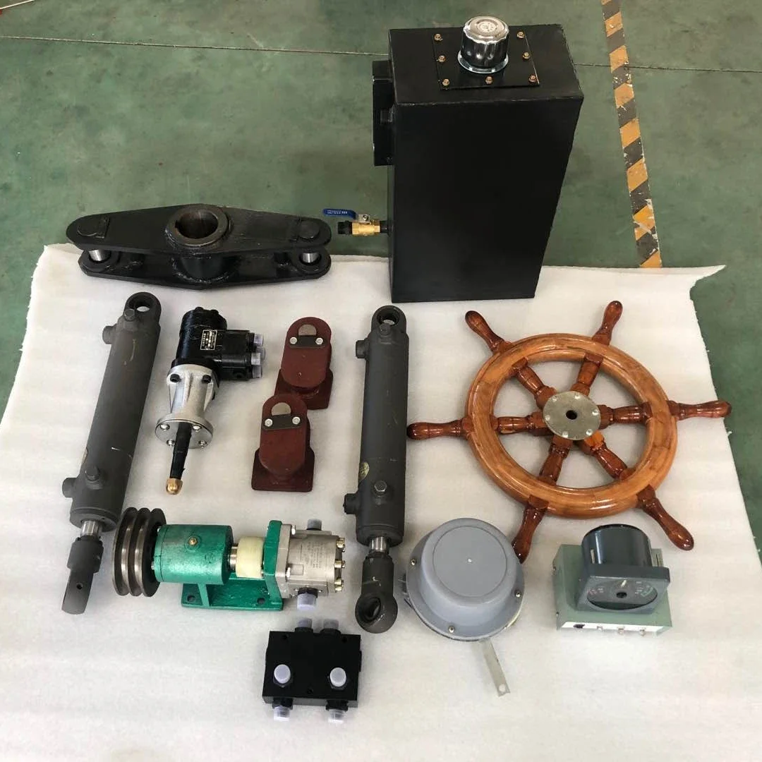 Customized Hydraulic Boat Control System Parts Of Ship Steering Wheel