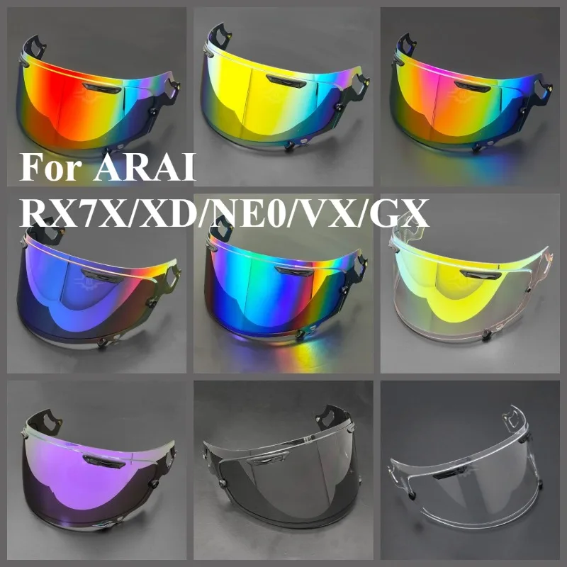 Visor For ARAI RX7X/XD/NE0/VX/GX Helmet Lens Anti Fog High Impact Protection UV Cut Durable High Strength