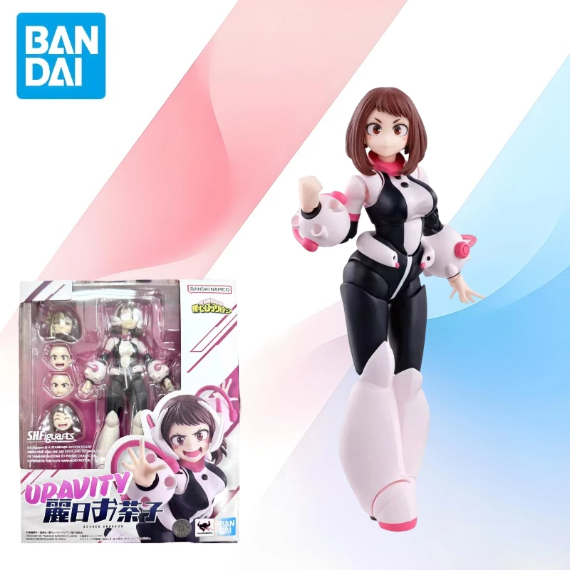 

In-stock Bandai SHF My Hero Academia Uraraka Ochaco 1/12 Figure Model Collectible Gift