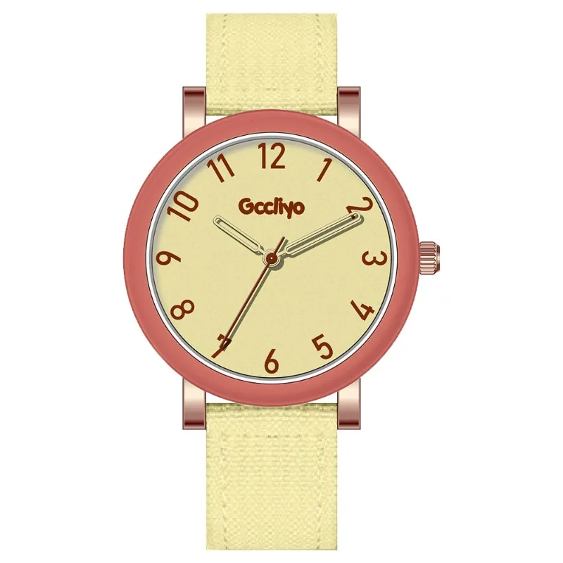 New girls watch simple fashion water luxury trend high value quartz watch student birthday gift