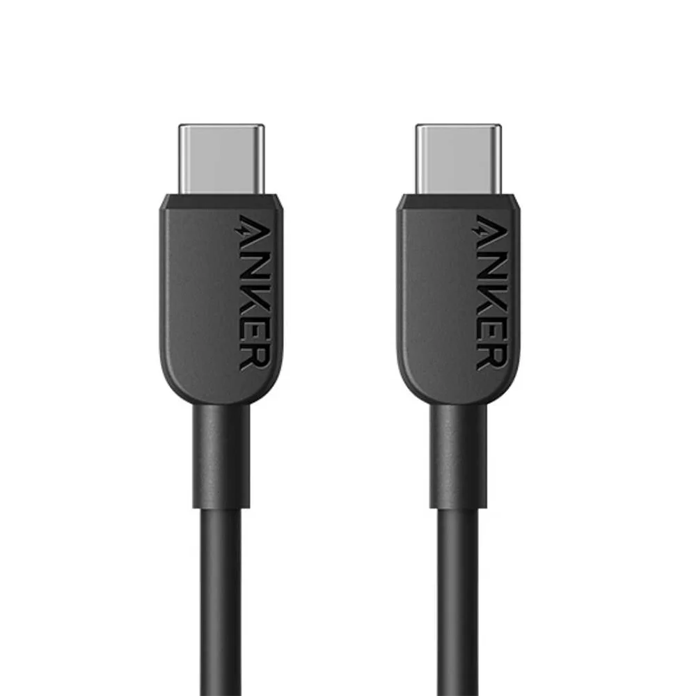 Anker USB C Cable 310 USB C to USB C Cable 60W 3A Type Charger Cable Fast Charge for iPhone