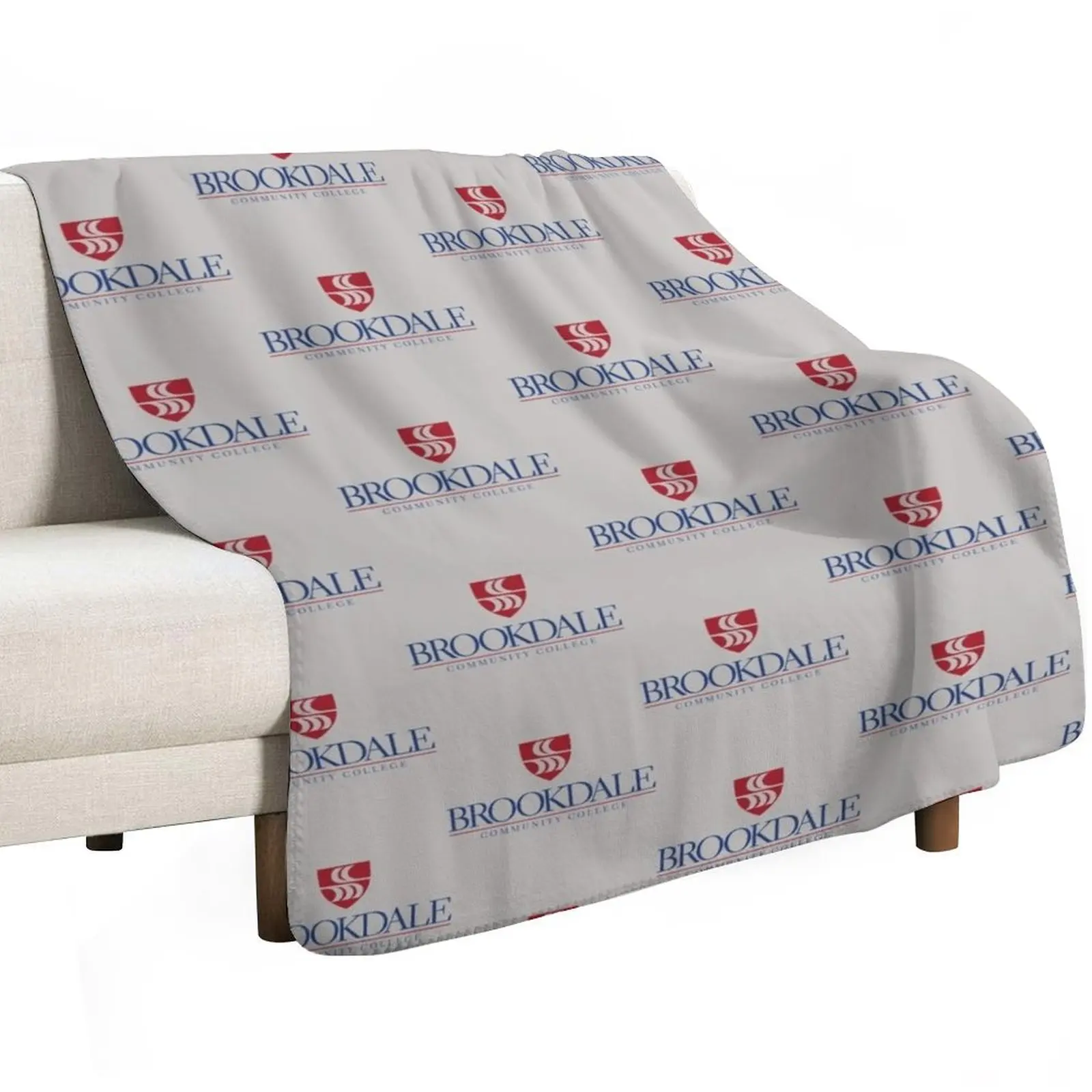 Community College, Brookdale Throw Blanket Thermal Luxury Designer Blankets For Bed heavy to sleep Single Plush Blankets