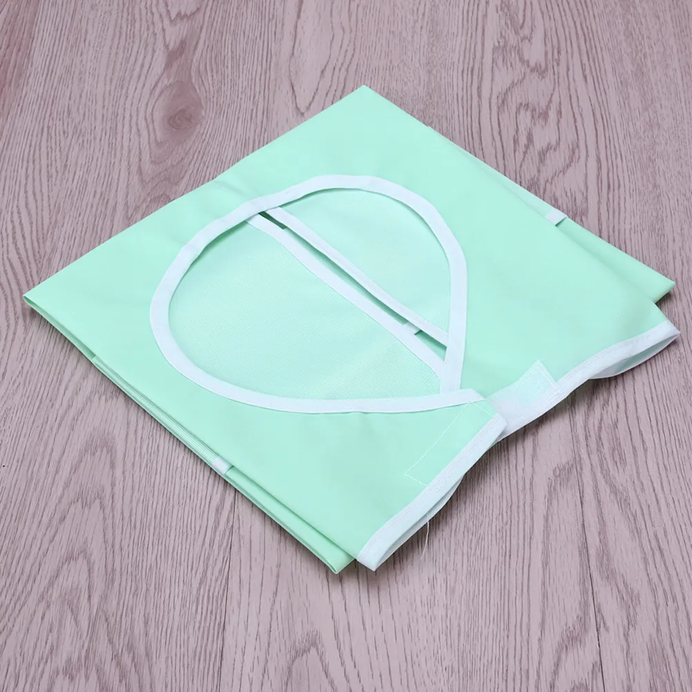 

2 шт. водонепроницаемые фартуки из ПВХ для взрослых, моющиеся, многоразовые, для защиты одежды при еде, предотвращения проливания, для салонов красоты, для пожилых людей