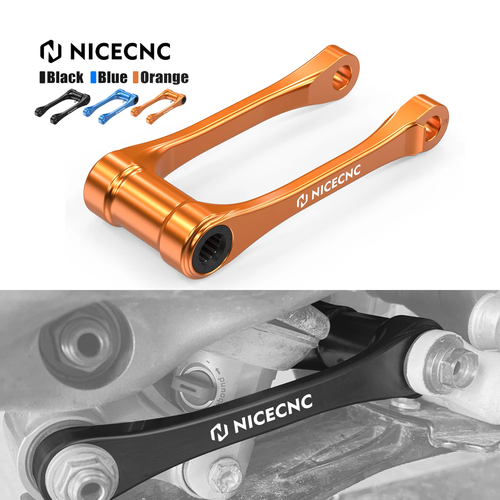

2025 For KTM SX 125 SXF 250 SXF 450 Factory Edition XC XC 250 300 XCF 250 350 450 1/1.5″ Lowering Link Kit For Husqvarna TE 300