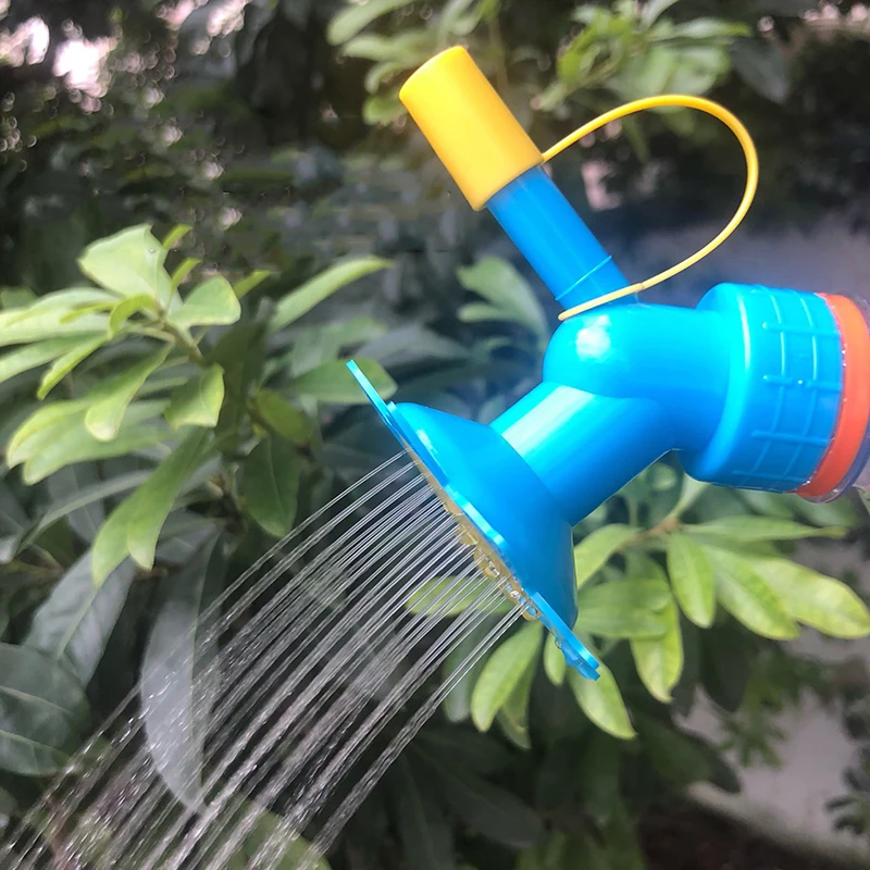 Bottle Cap Sprinker 2-IN-1 Home Garden Mini Watering Can Double Head Water Spout Bonsai Nozzle For Indoor Outdoor Seedling Plant