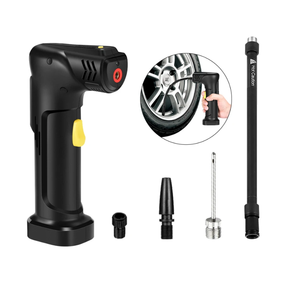 Handheld Rechargeable Car Portable Electric LCD Display Smart Car Air Pump Tyre Inflator Air Compressor Pump