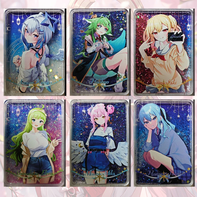 

Anime Goddess Story 5M09 ACG Quicksand card Ten maSaki Takamatsu Tomori Misono Mika boy Toy collection Birthday Christmas gift