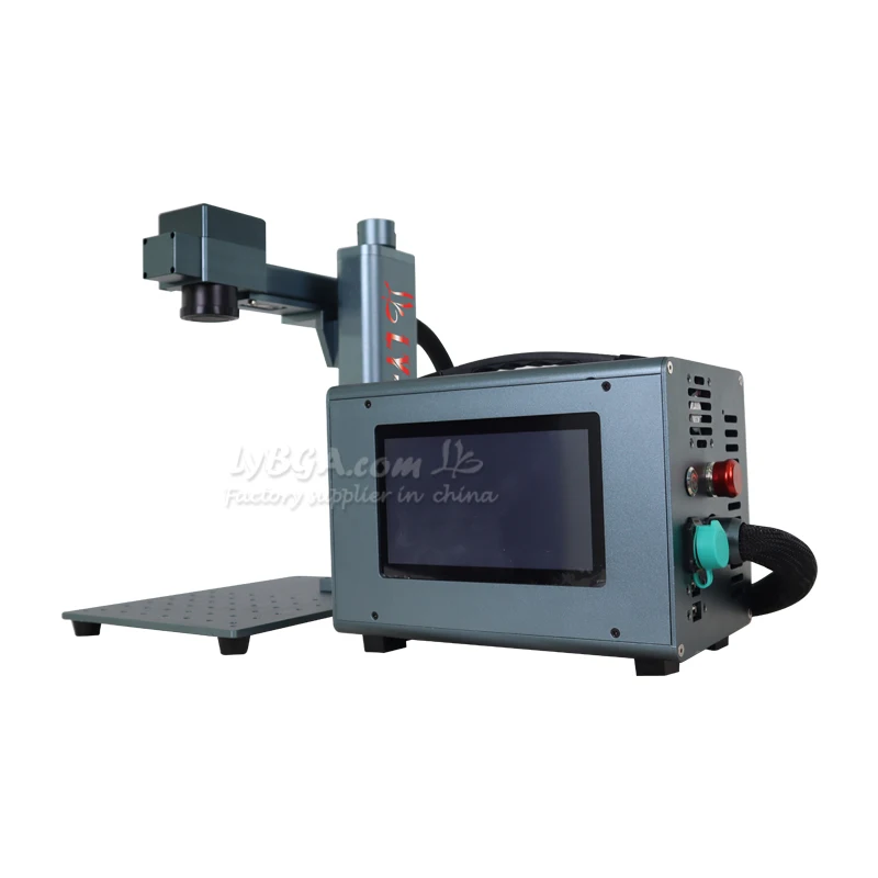 

LY 2 in 1 Wireless Handheld Lithium Battery Fiber Laser Marking Machine 20W 30W 50W Metal Nameplate Marking Machine