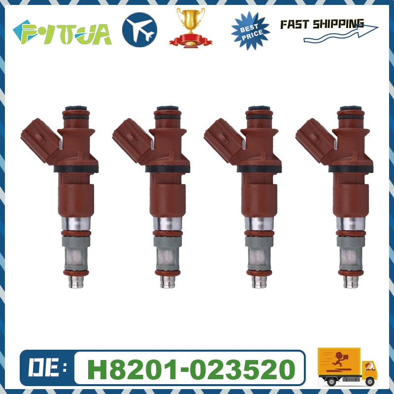 

4pcs High Quality Fuel Injector Nozzle For Fuel System OEM H8201-023520