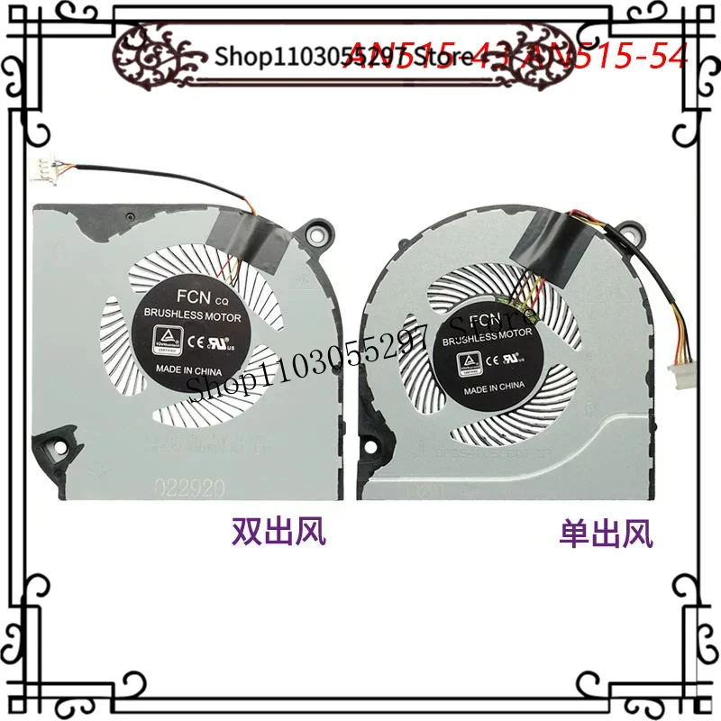 New For Acer AN515-54 N18C3 AN517-51 AN715-51  cooling fan