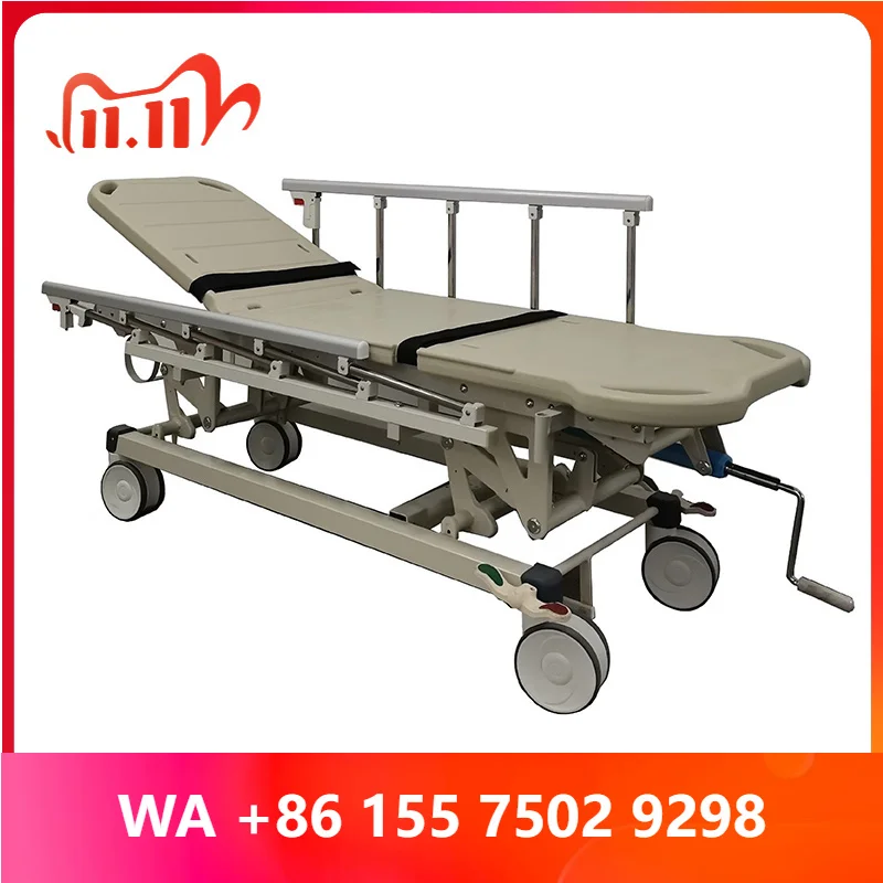 MN-SD006 Economical Medical Patient Transfer Stretcher Bed Hospital Emergency Transport Cart