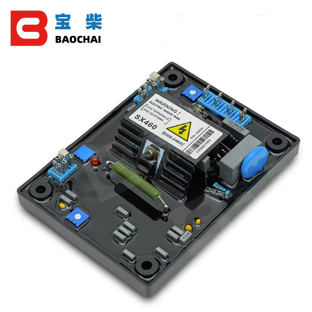 2025 SX460 AVR Generator Automatic Voltage Regulator Stabilizer SX440 AS440 Excitation Control Module Brushless Generator Parts