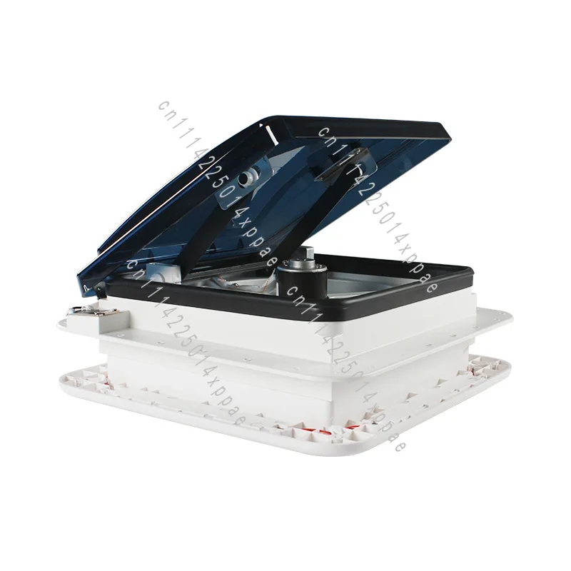 With Rain Sensing Bidirectional With Light Inlet and Outlet Fan RV 12V Sunroof Ventilation Fan RV 24V Exhaust Fan Insect Proof
