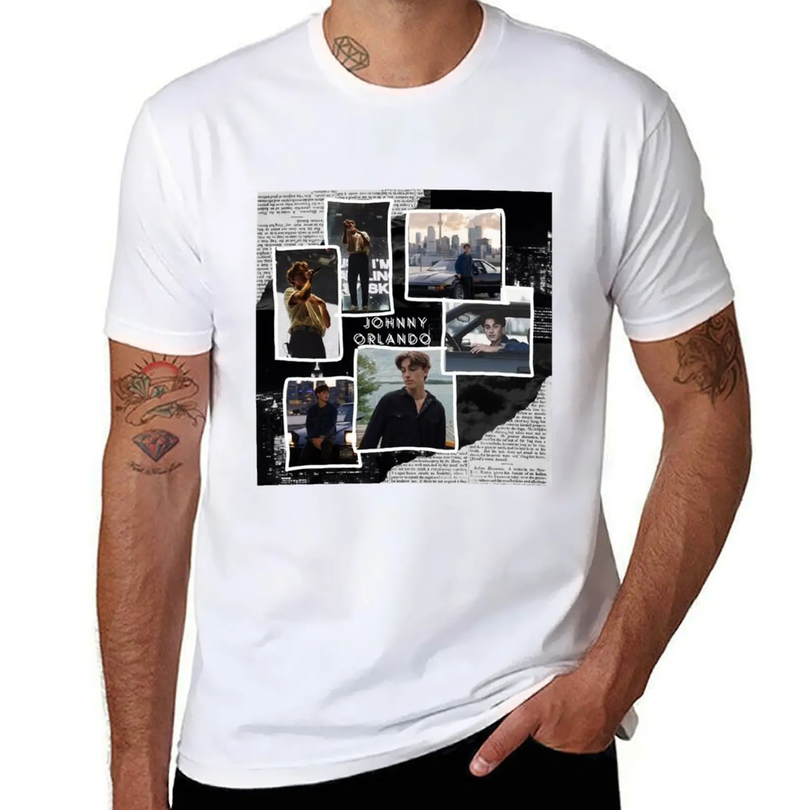 

Johnny Orlando T-Shirt man t shirt cotton high quality t shirts with prints T-Shirt