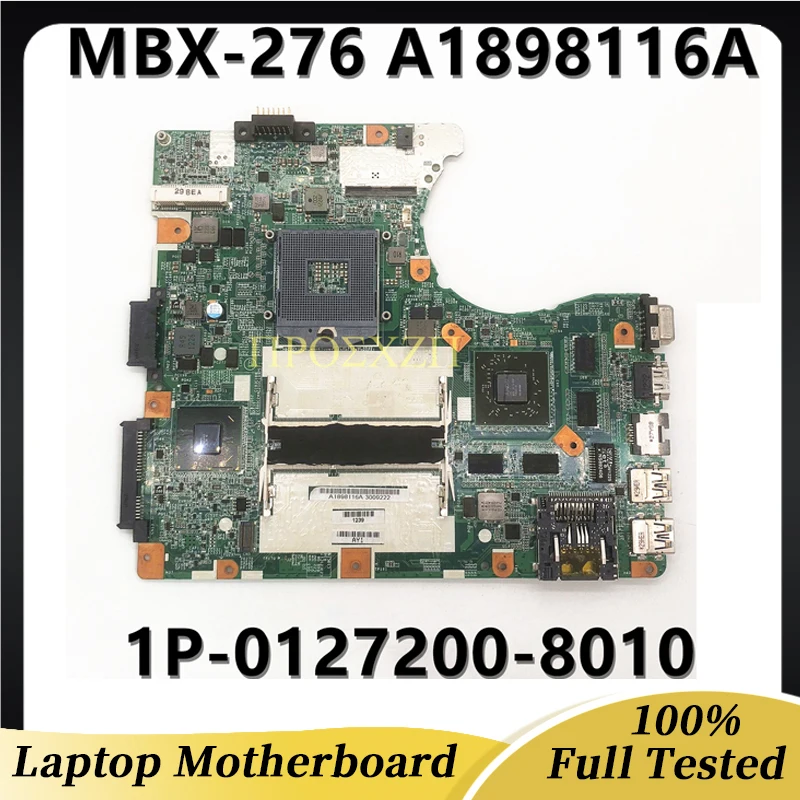 

Mainboard For SONY MBX-276 A1898116A Laptop Motherboard 1P-0127200-8010 With SLJ8E HM76 216-0833000 GPU 100% Full Working Well