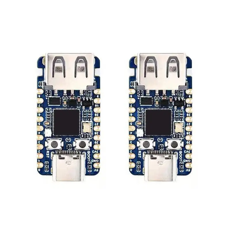 RP2350A Microcontroller-Based RP2350-USB-A Mini Development Board Dual-Core Dual-Architecture 150Mhz Raspberry Pi Compatible