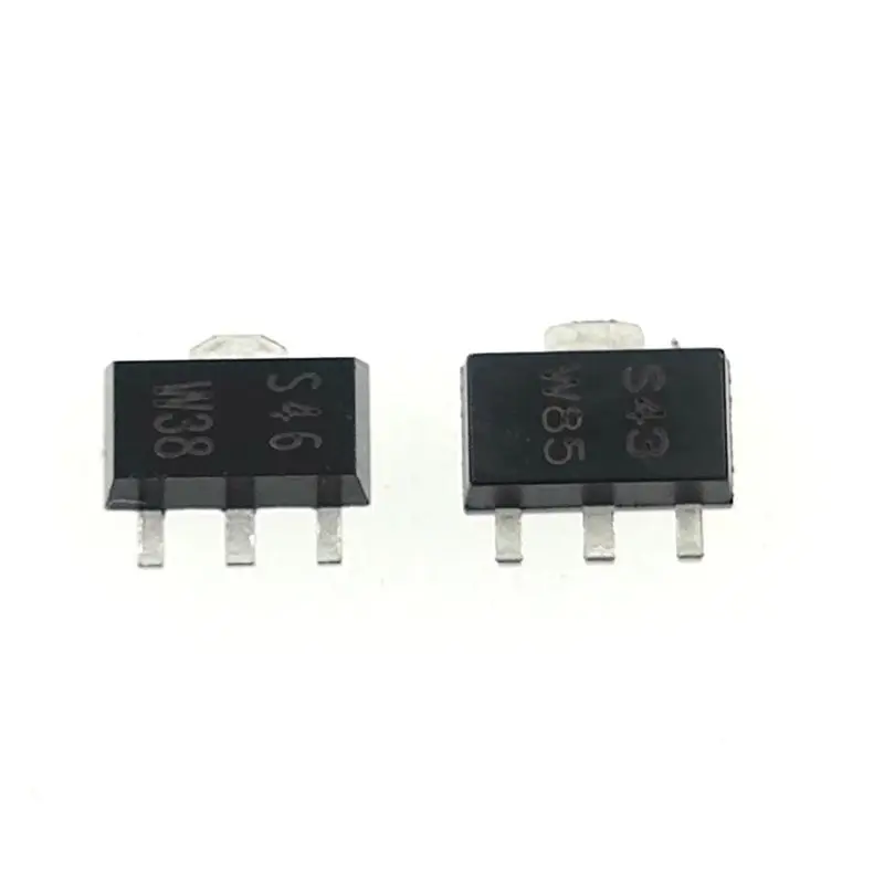 

FREE SHIPPING 50PCS/LOT S43 S46 50V3A SOT-89 PBSS5350 PBSS4350X New Original