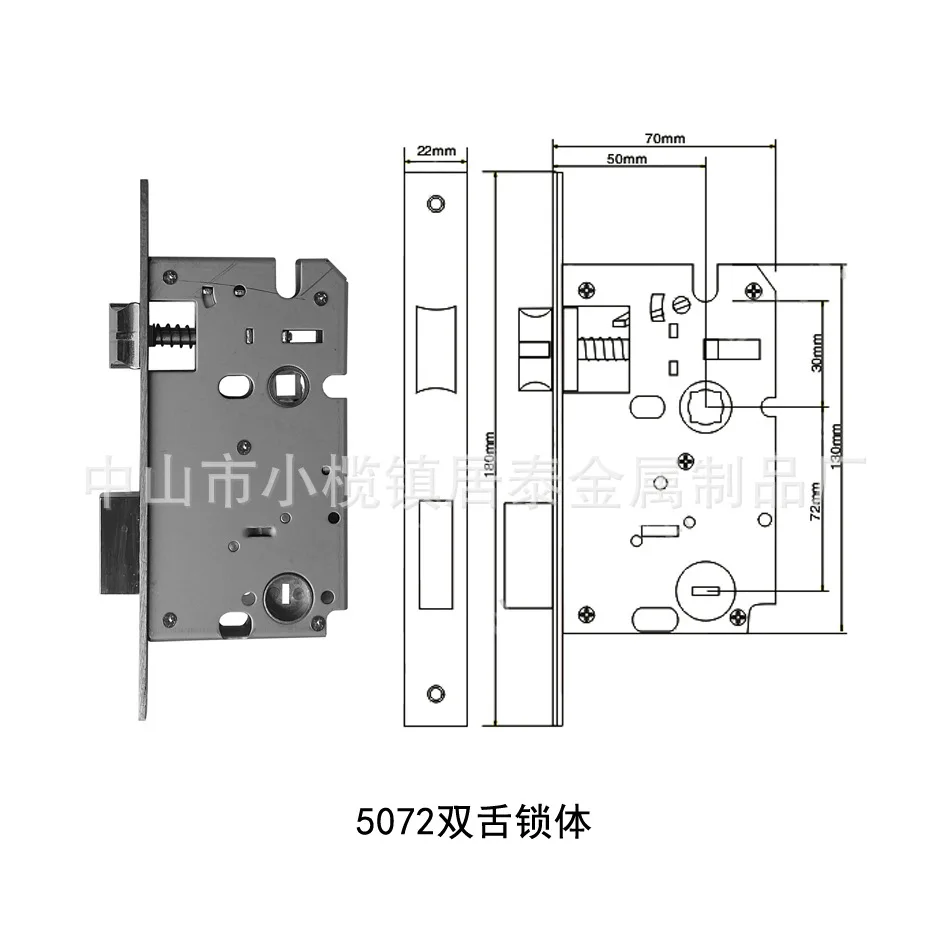 Ceramic split room door lock European style door handle with key bedroom lock Porcelain door handle