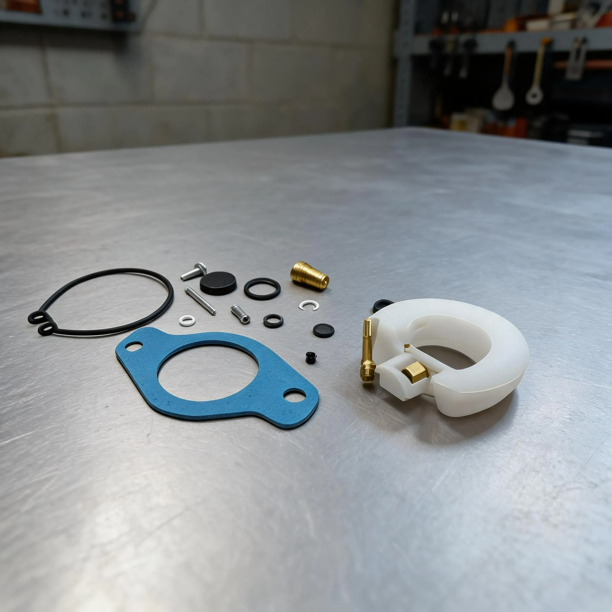 Motor Carburetor Rebuild Kit OEM 6H4-W0093-01 18-7767 Fit 40HP 50HP Marine Boat Engine, Fuel System Maintenance Replacement