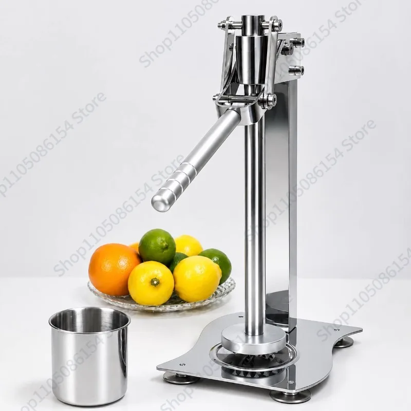 Hand-pressed stainless steel 304 manual lemon juicer stall fruit juicer