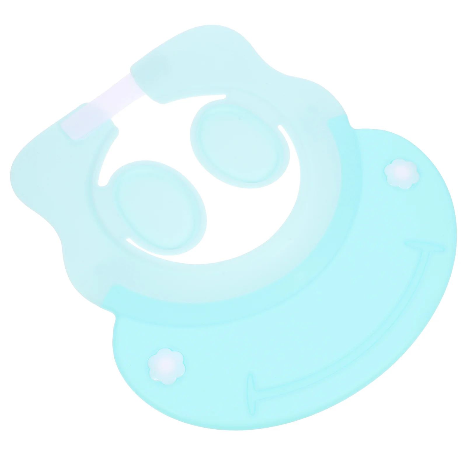 

Baby Bathing Hat Adjustable Waterproof Silicone Cartoon Design for Kids Shampoo Protection Lovely Infant Shower Hat for Safe