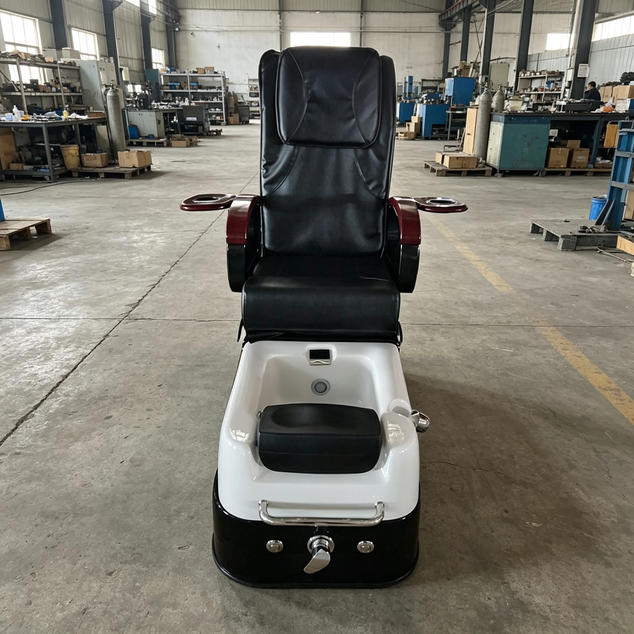 Electric Pedicure Chair Foot Spa Massage Heated Professional Black White Manicure Nail Salon Beauty Furniture Equipment